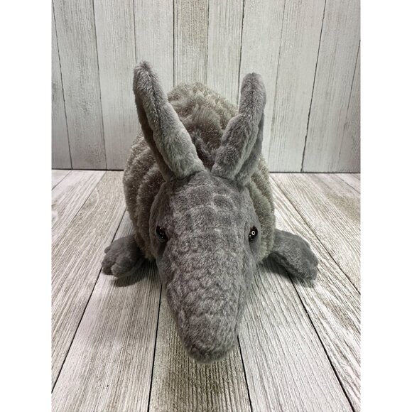 Aurora Texas Armadillo Relaxed Plush Soft Toy 12'' Stuffed Animal Christmas Gift - Picture 1 of 7